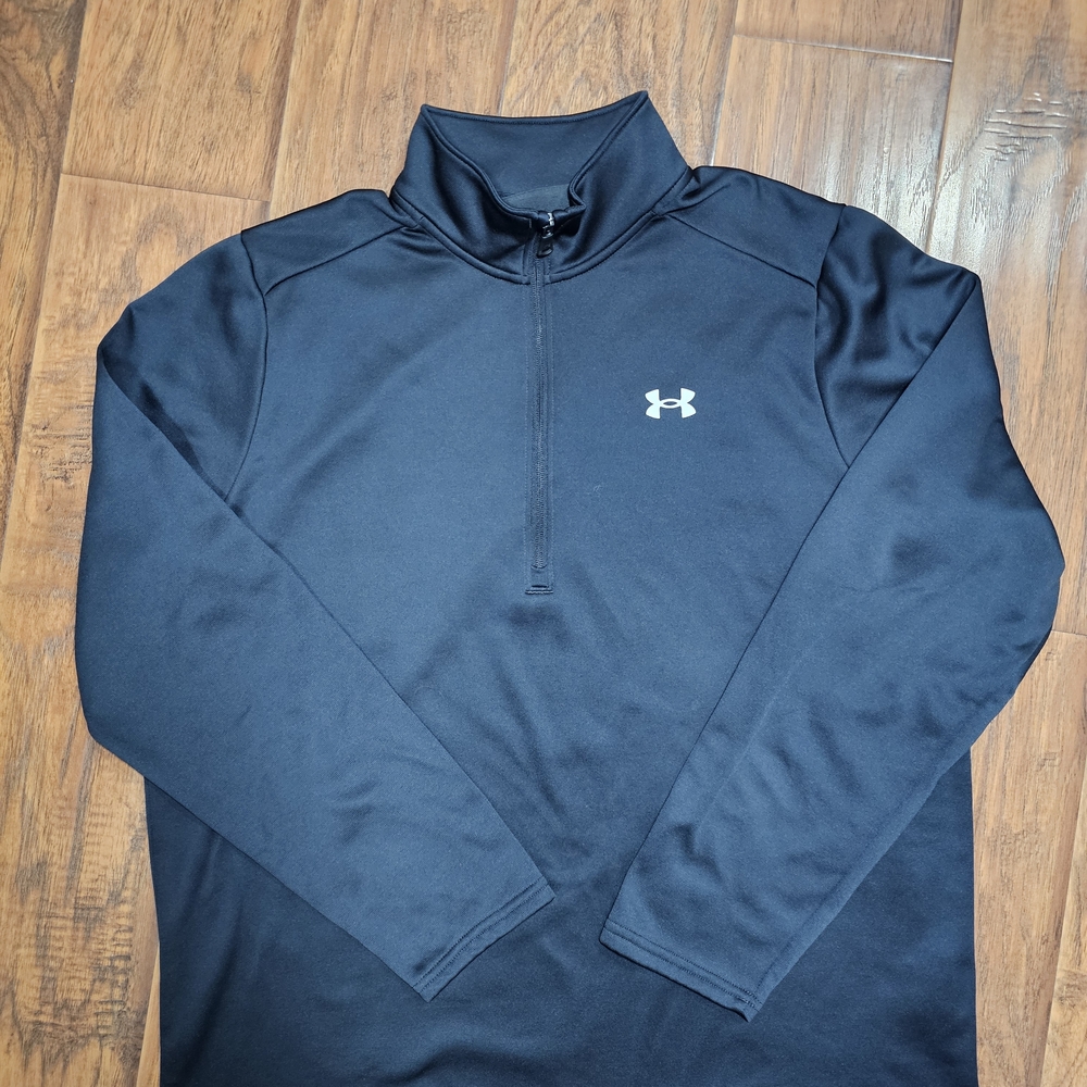 Under Armour Men's Black Quarter-Zip Jacket